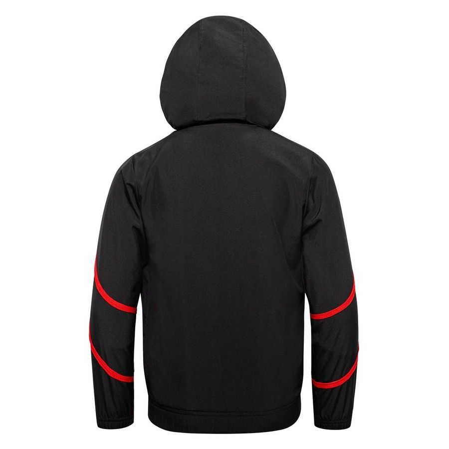 Milan AC Veste Avant-Match Woven Anthem - Noir/For All Time Red Enfant