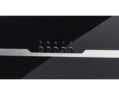 Hoofdvrije afzuigkap PKM S23-60 ABPX BxD 60 x 33,7 cm zwart