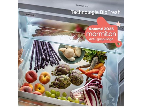 LIEBHERR - Réfrigérateur encastrable 1 porte IRBSD5120-22, Plus, 294 litres, Biofresh