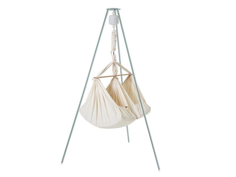 Membantu Hängemattengestell Basic Sage Green Wiegenständer im dänischen Design