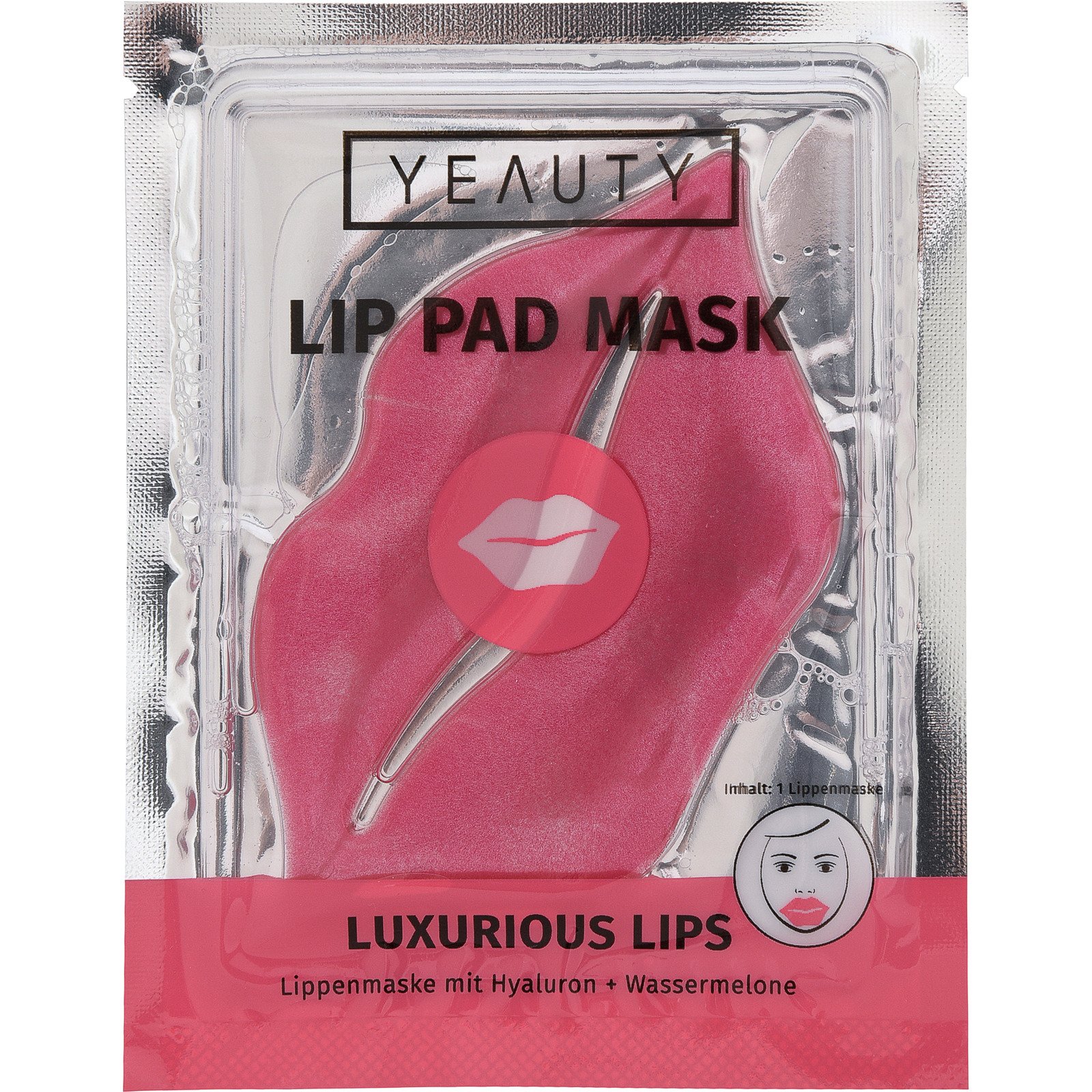 YEAUTY Mask Lips Pink Wassermelone