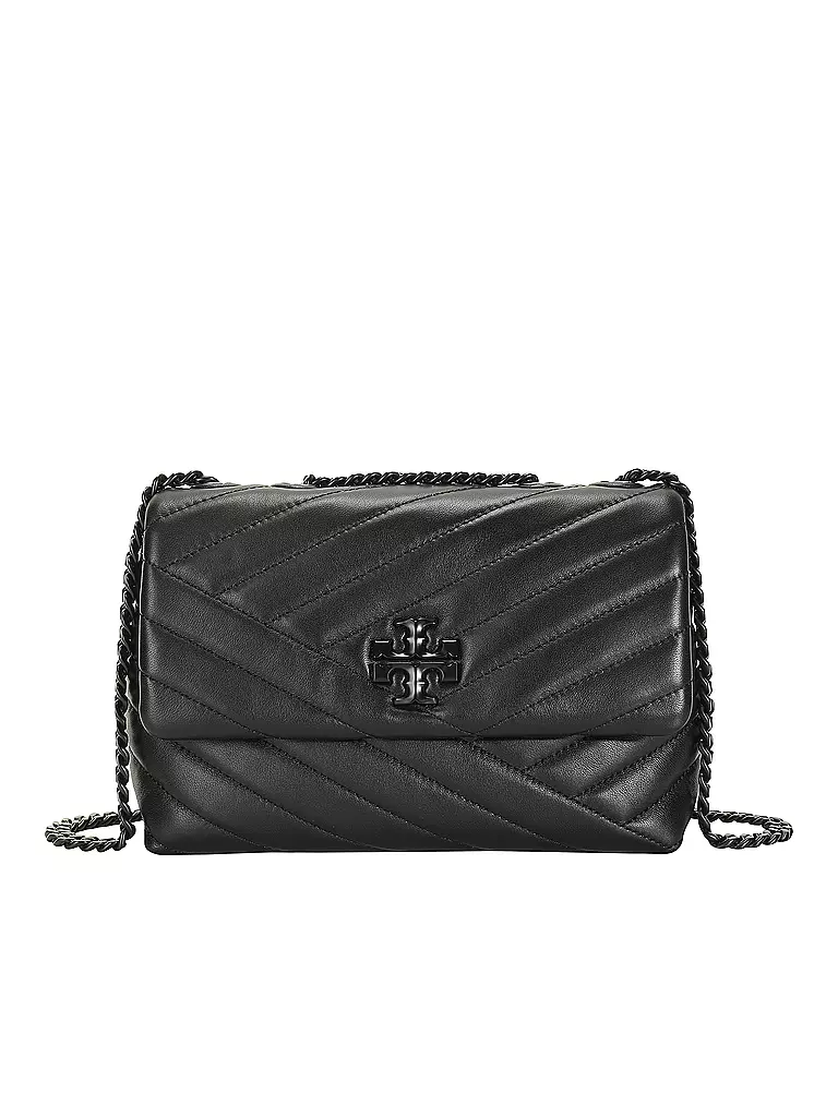 TORY BURCH Ledertasche - Schultertasche SMALL SHOLUDER BAG schwarz