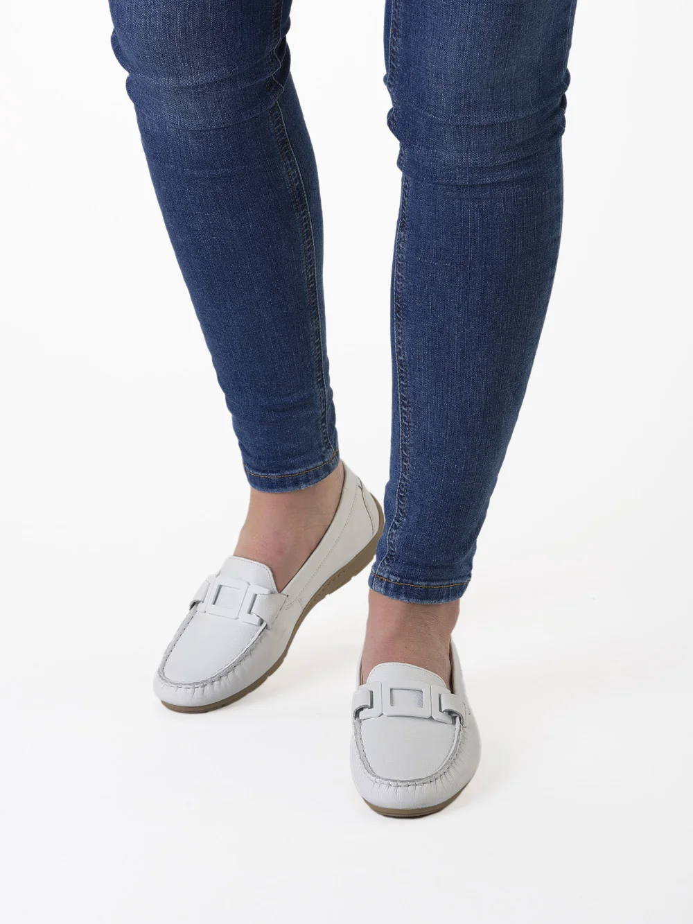 Slipper Alabama weiss