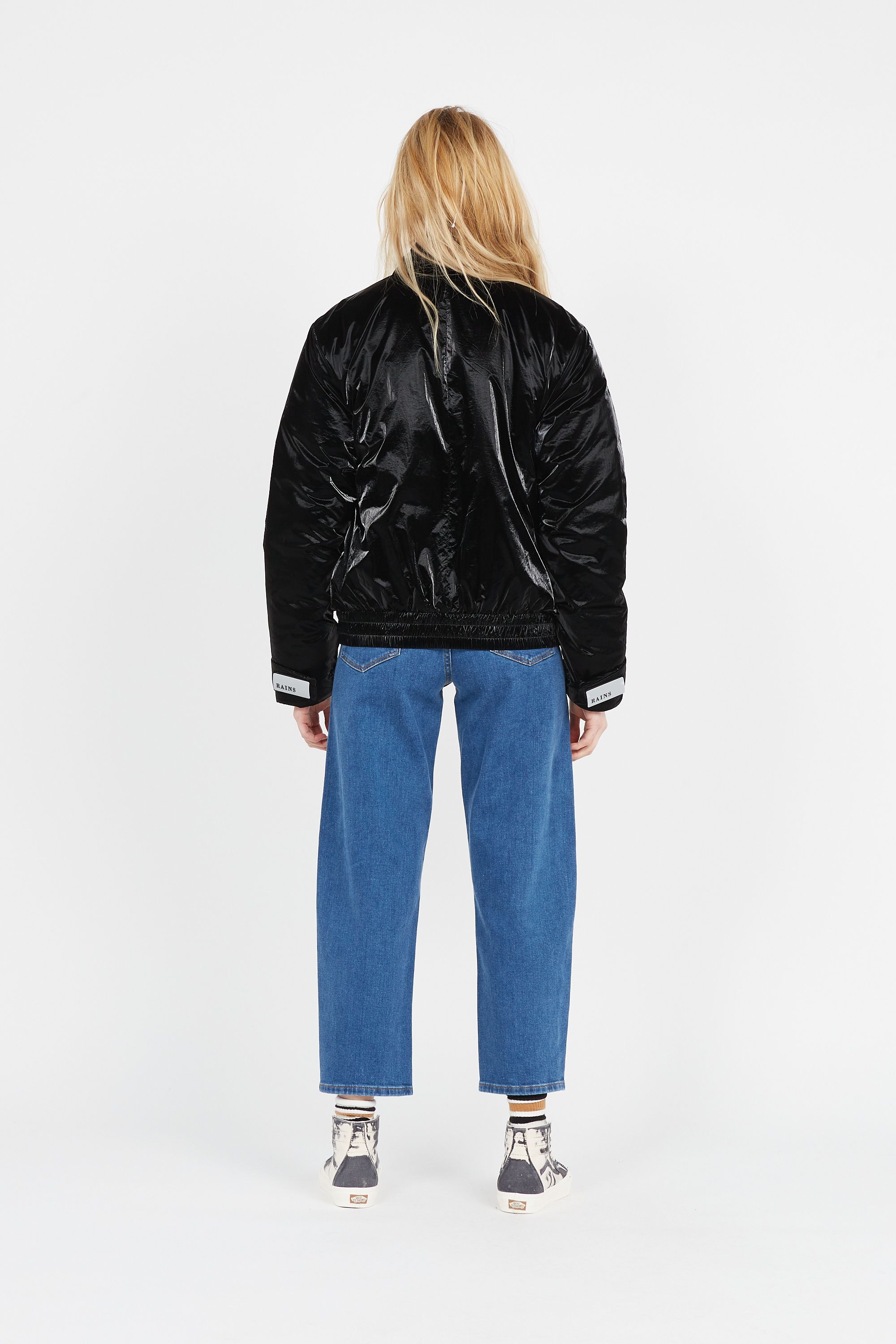 RAINS Bomber col montant Avalanche Bomber Noir