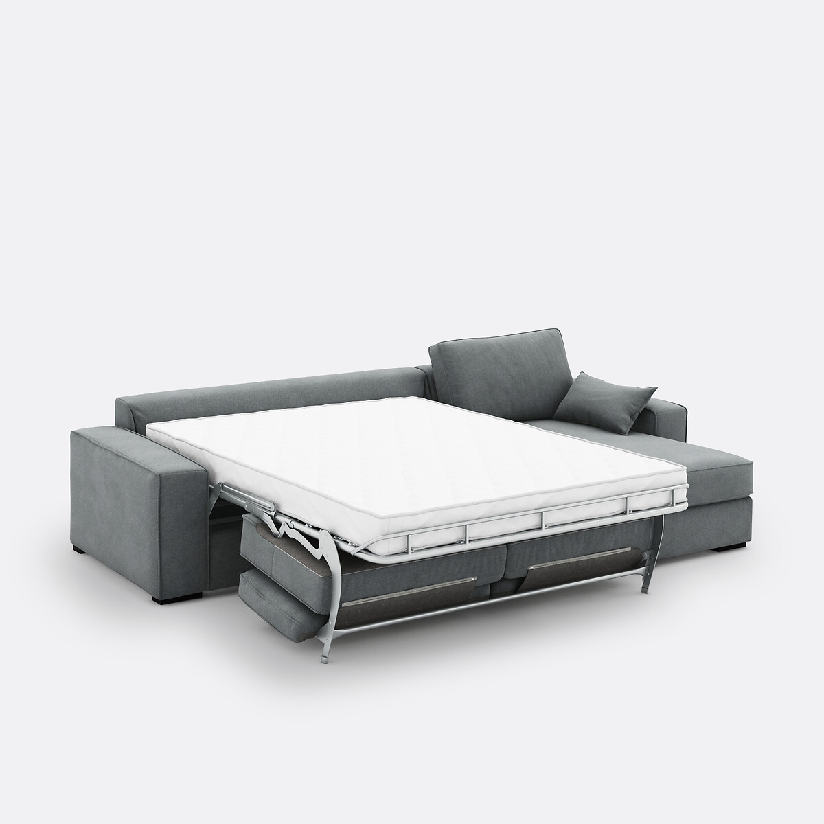 LA REDOUTE INTERIEURS<br>Sofá-cama de canto, poliéster, Bultex Cécilia
