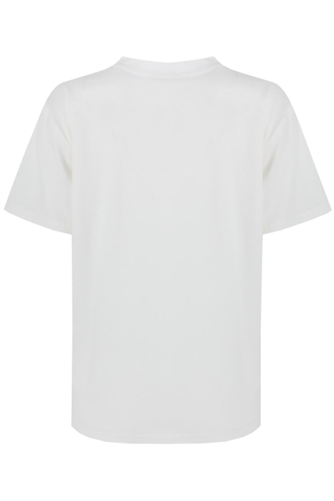 Fluresk witte dames t-shirt