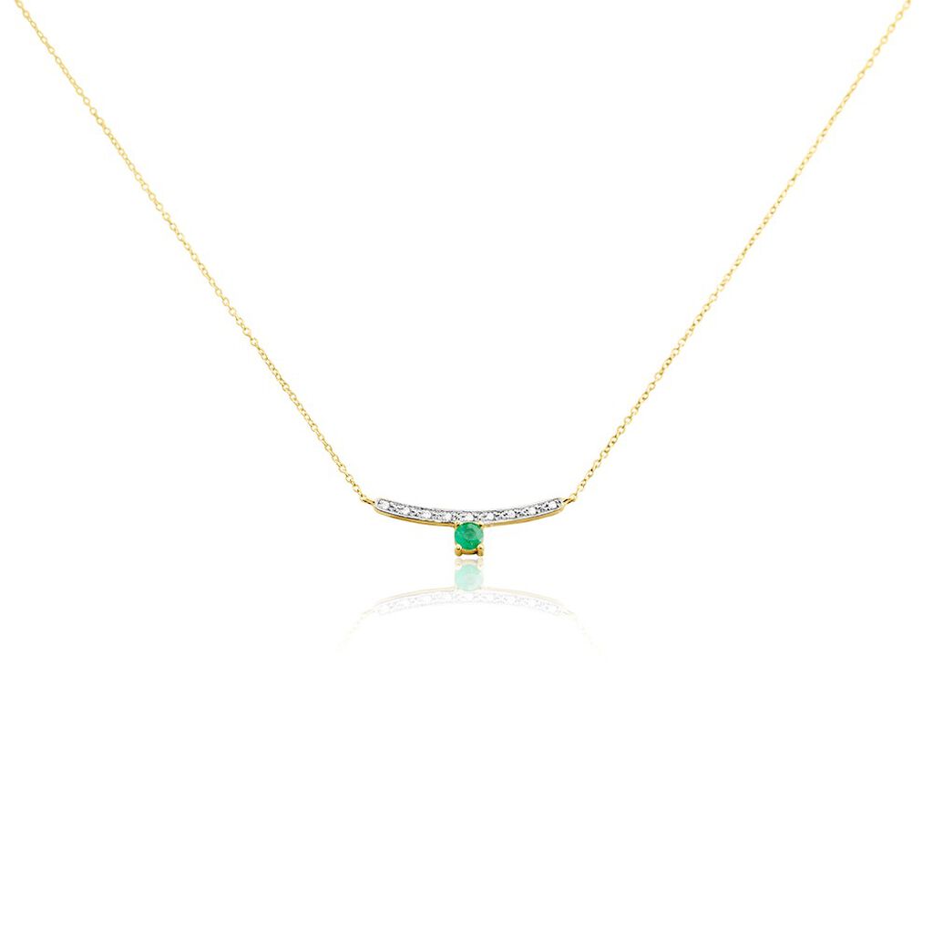 Collier Emeald Is The New Black Or Jaune Emeraude Diamant