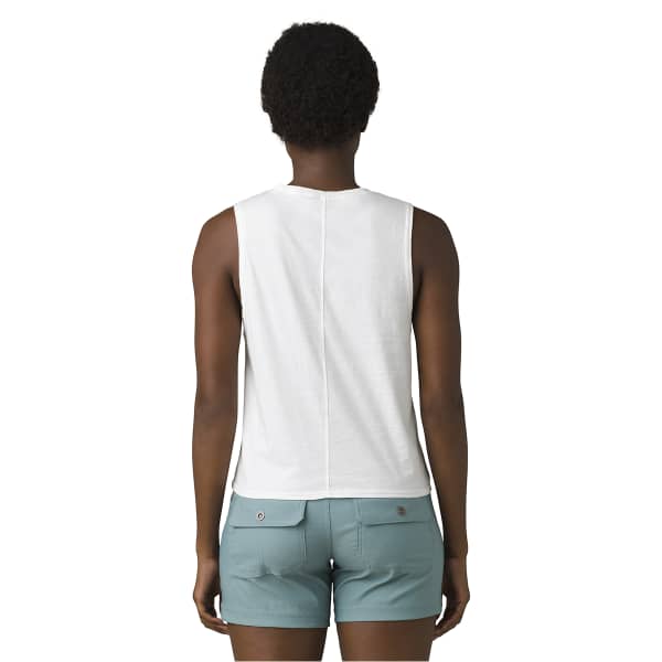 Débardeur PRANA ORGANIC GRAPHIC SLEEVELESS W WHITE BEACH FLOWER