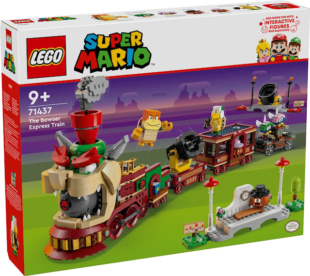 Bowser-hurtigtoget LEGO® Super Mario (71437)