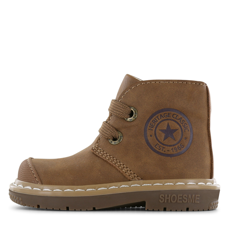 Shoesme Schnürschuhe cognac