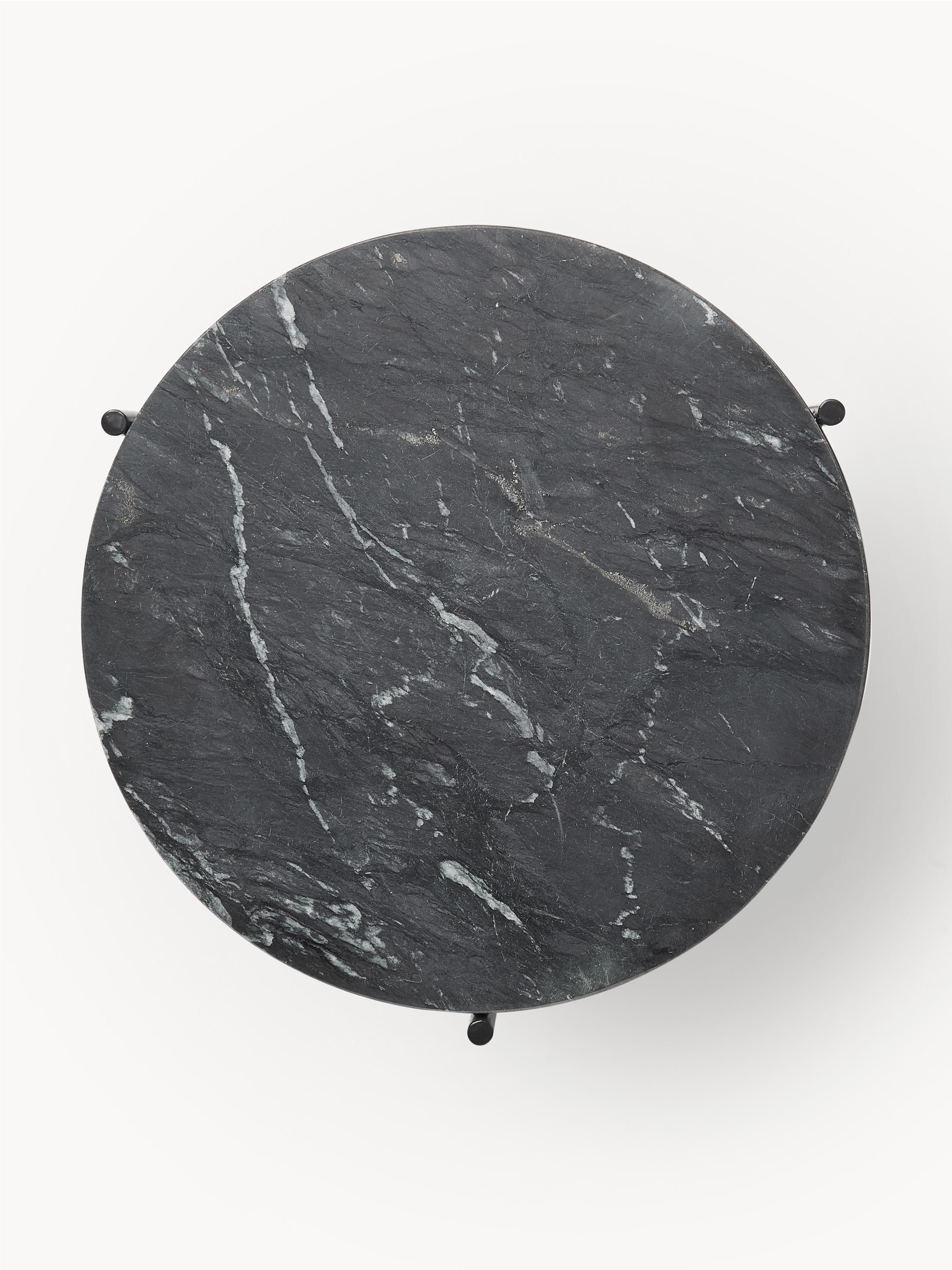 Ronde marmeren bijzettafel Ella