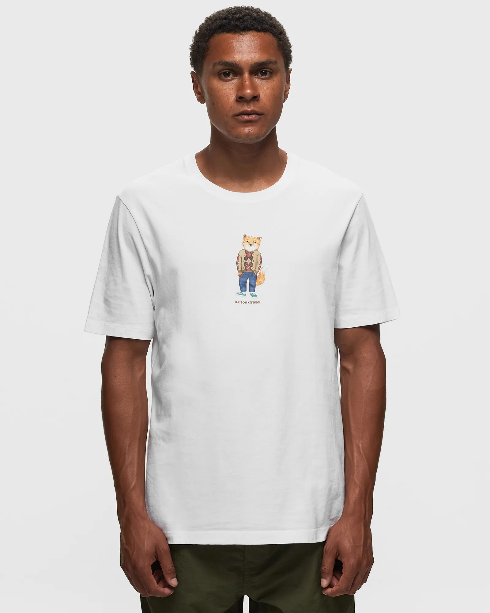 Maison Kitsune DRESSED FOX REGULAR TEE SHIRT