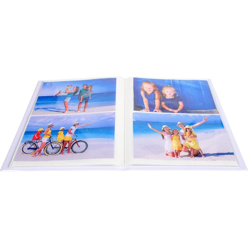 Albums photos à pochettes souples 64 photos 10x15cm - Format 17,5x23cm - Visuels assortis