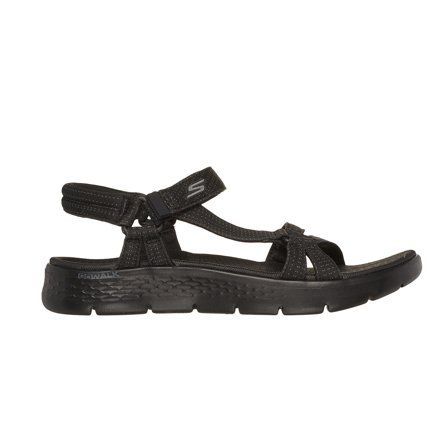 SKECHERS GO WALK Sandale aus weichem Textil