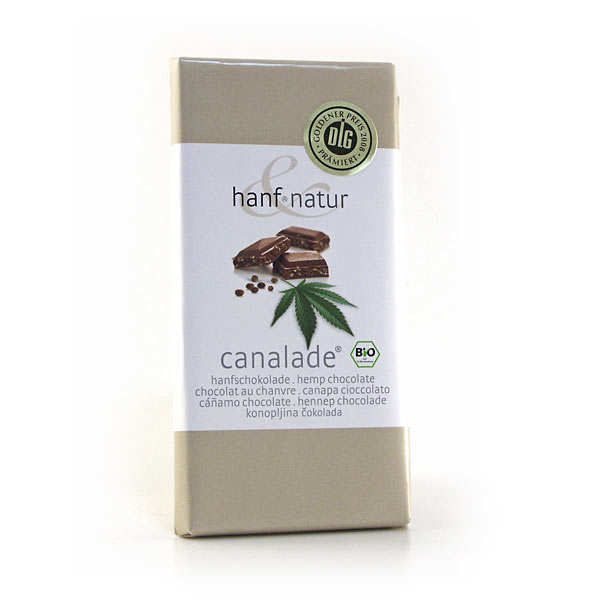 Chocolat au lait aux graines de chanvre bio