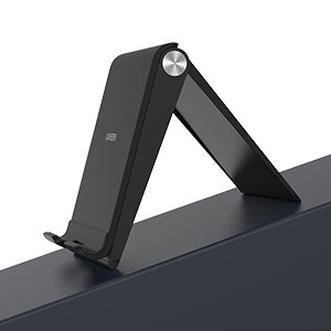 Höhenverstellbare Smartphone / Handy Halterung (11.9 - 20.3 cm) (80903)  - Schwarz