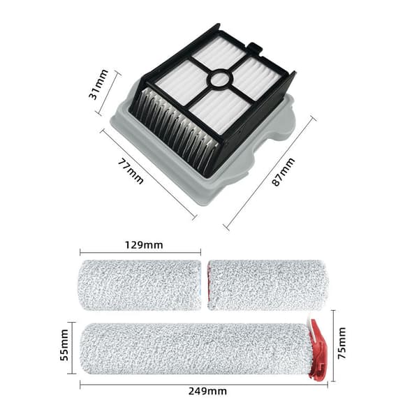 INF Reservedelssett for Roborock Dyad Pro/Combo A10 PLUS
