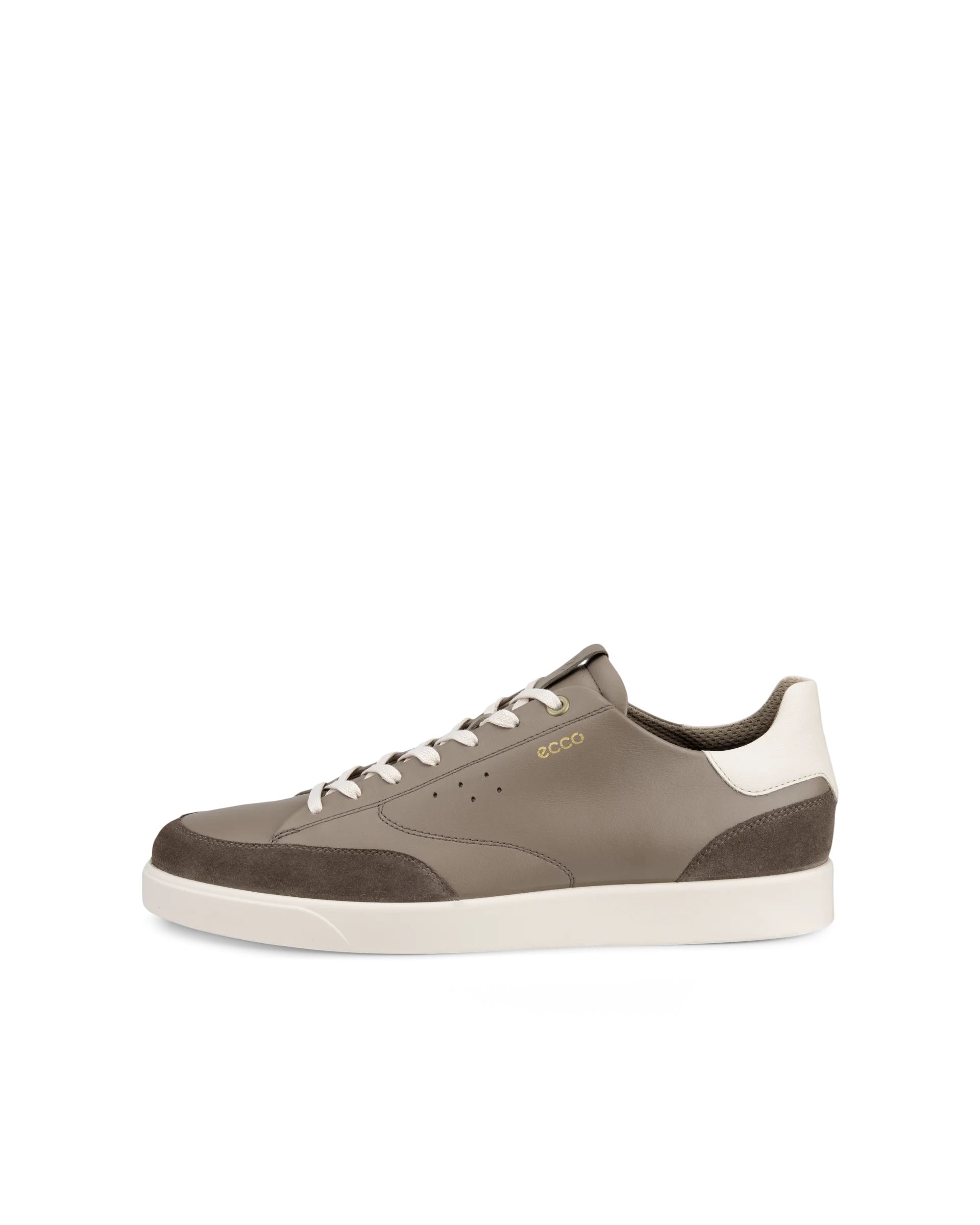 ECCO STREET LITE M Herren Ledersneaker Braun