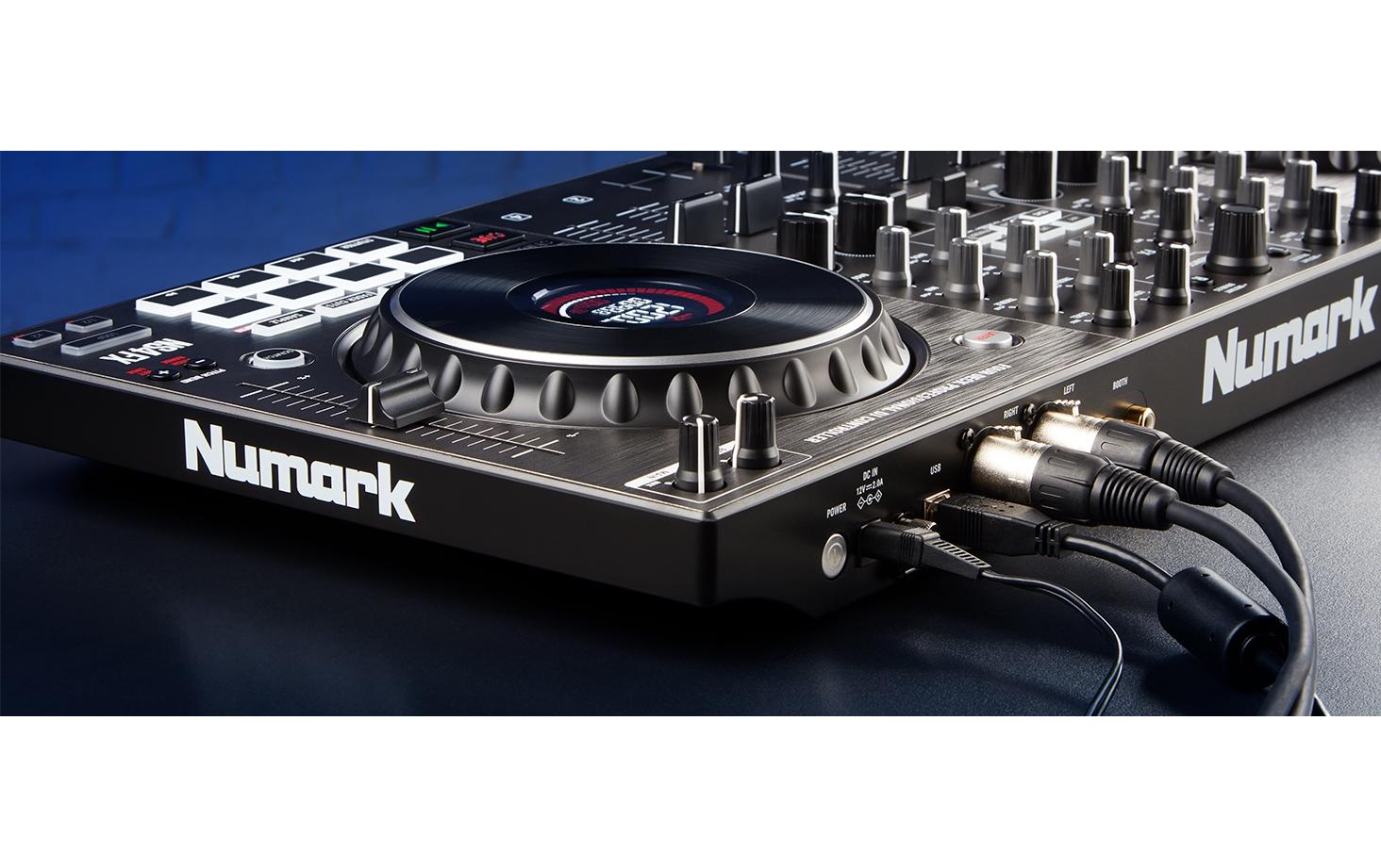 DJ-Controller NS4FX<br>Professioneller 2-Deck-DJ-Controller mit 4 Kanälen