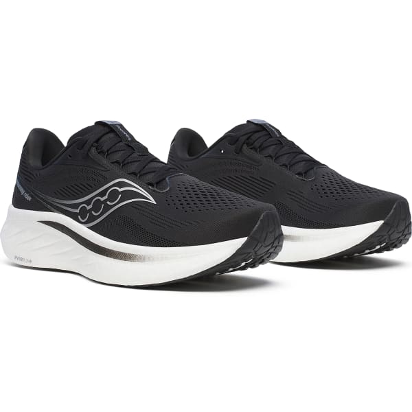 Chaussure running SAUCONY SAUCONY RIDE 18 BLACK/WHITE