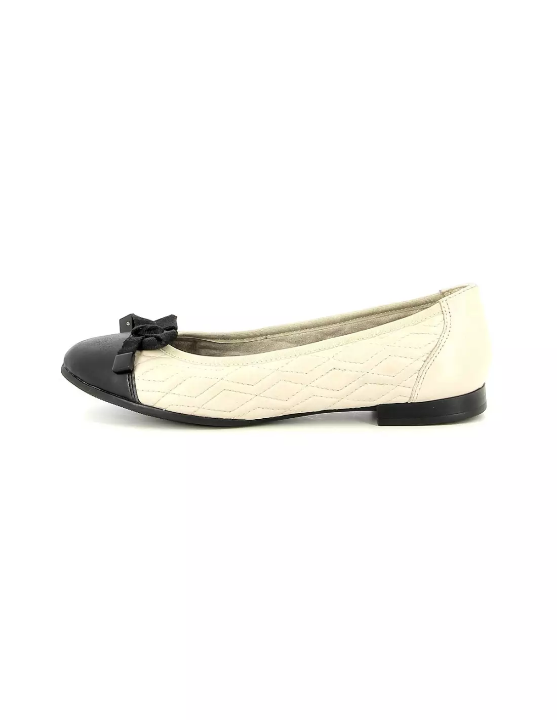 TAMARIS 22112 - Ballerines & babies Ivoryblack