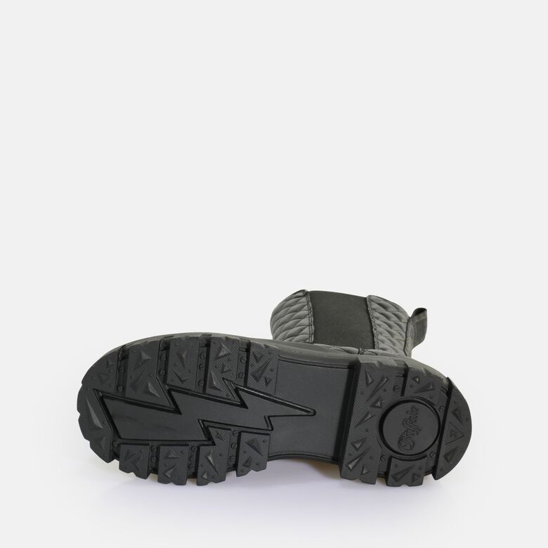 ASPHA CLF CHELSEA HI - bottines véganes - NOIR