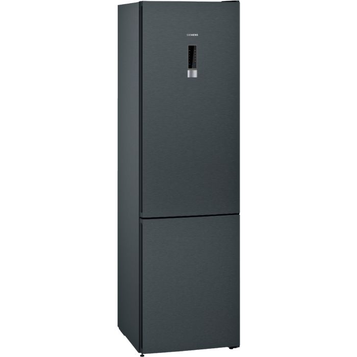 Siemens Kühl-Gefrierkombination iQ300 KG39NEXEB Black Steel