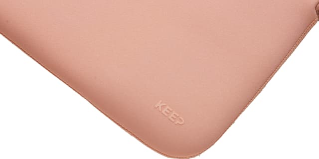 KEEP 15,6'' laptop-sleeve i neopren (coral pearl)