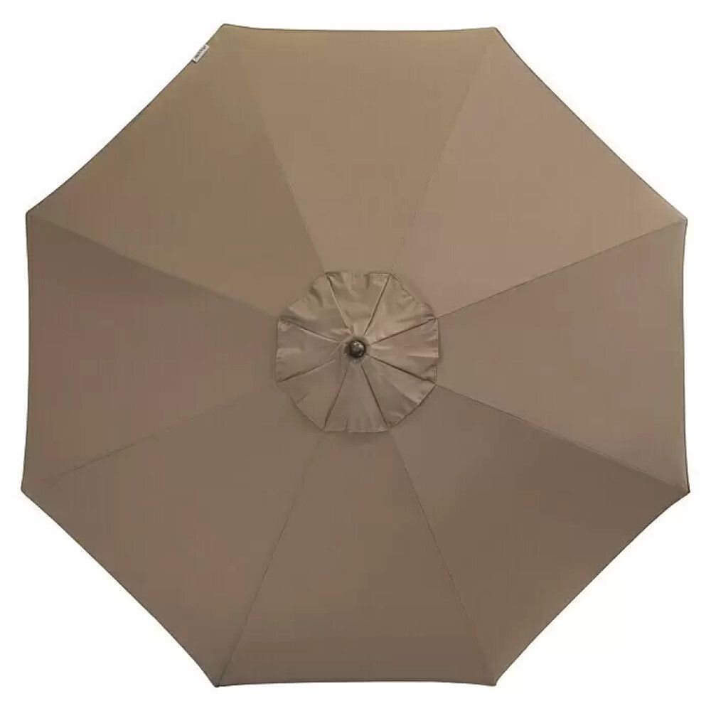 PARASOLL DOPPLER ALU WOOD ULTRA Ø350CM GREIGE