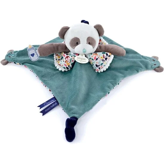 Doudou Plat + Marionnettes à Doigts   Panda        de               Doudou et Compagnie