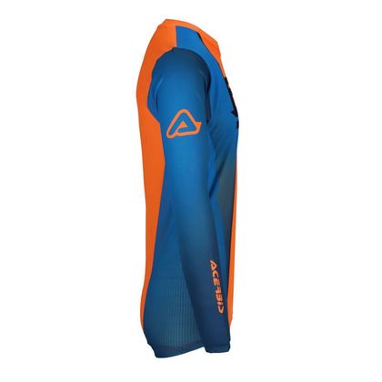 Maillot cross Acerbis MX J-TRACK SEVEN 2024 - Orange / Bleu