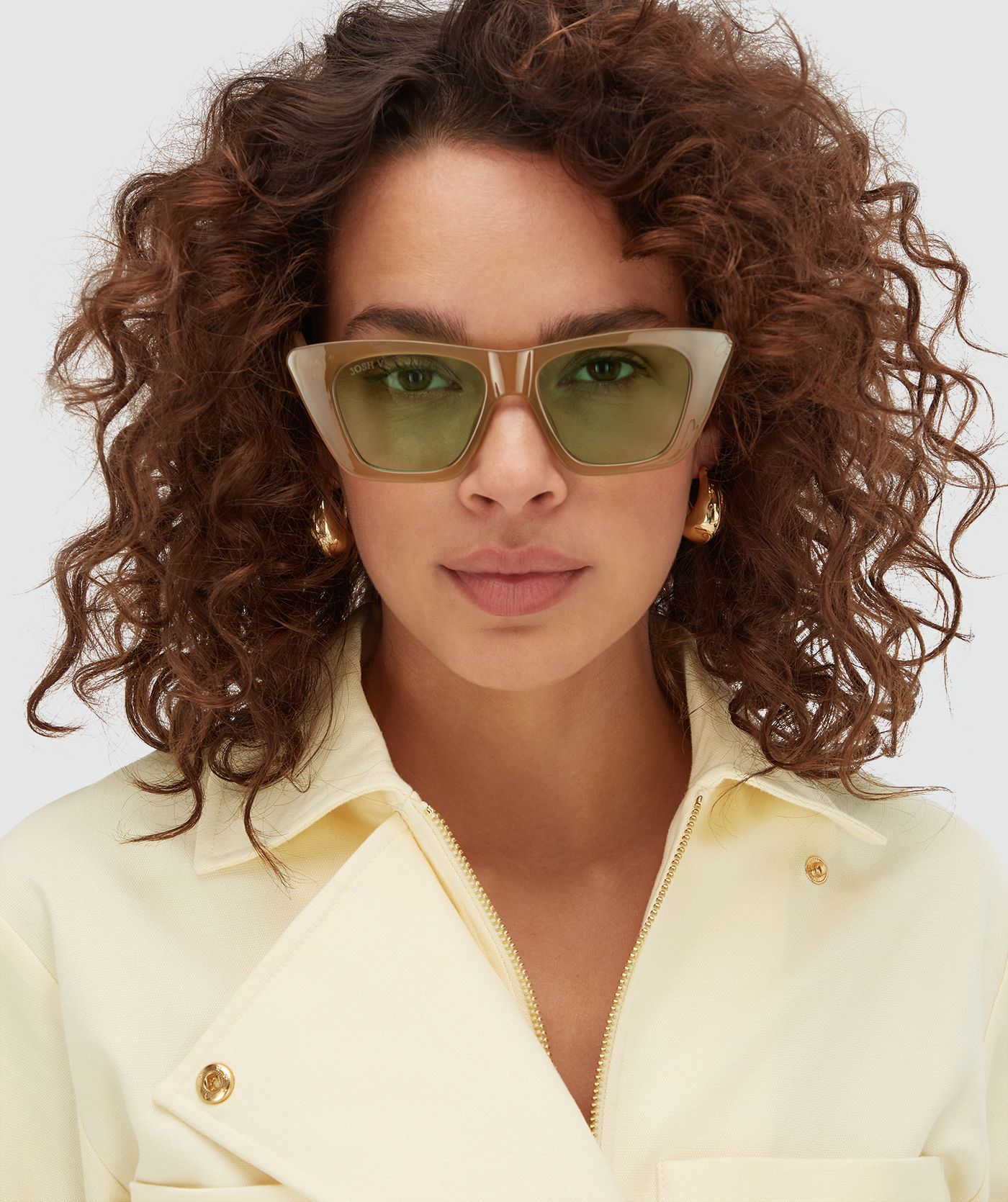 JV-MARLOWE zonnebril - olive green