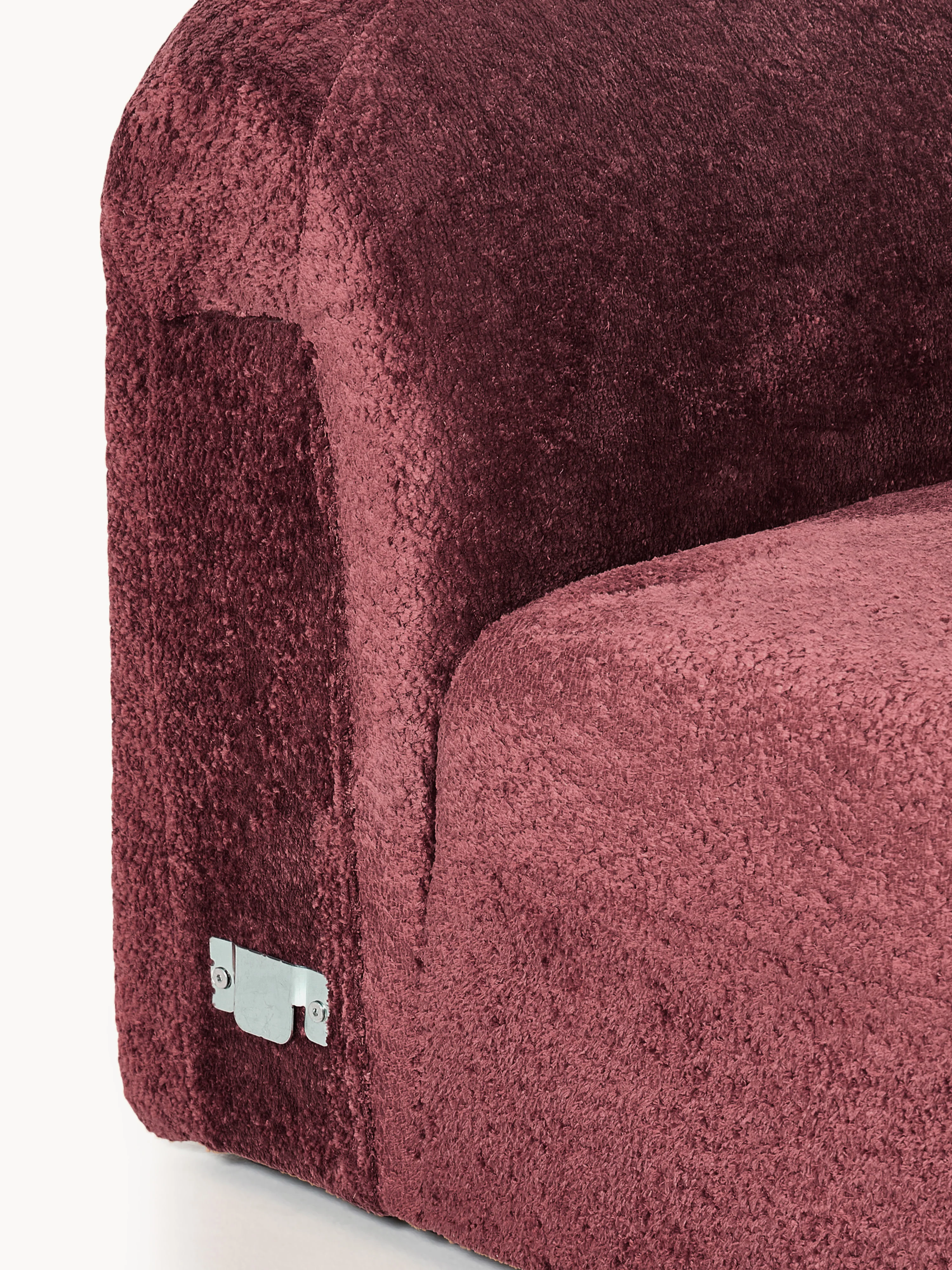 Teddy bouclé chaise-module Wolke