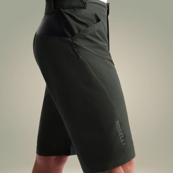 Rogelli ADVNTR Core MTB Shorts, Green/Black