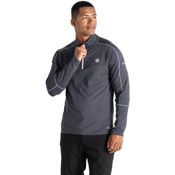 Sweat polaire DARE 2B DIGNIFY II CORE STRETCH EBONY/PUFFINS ORANGE