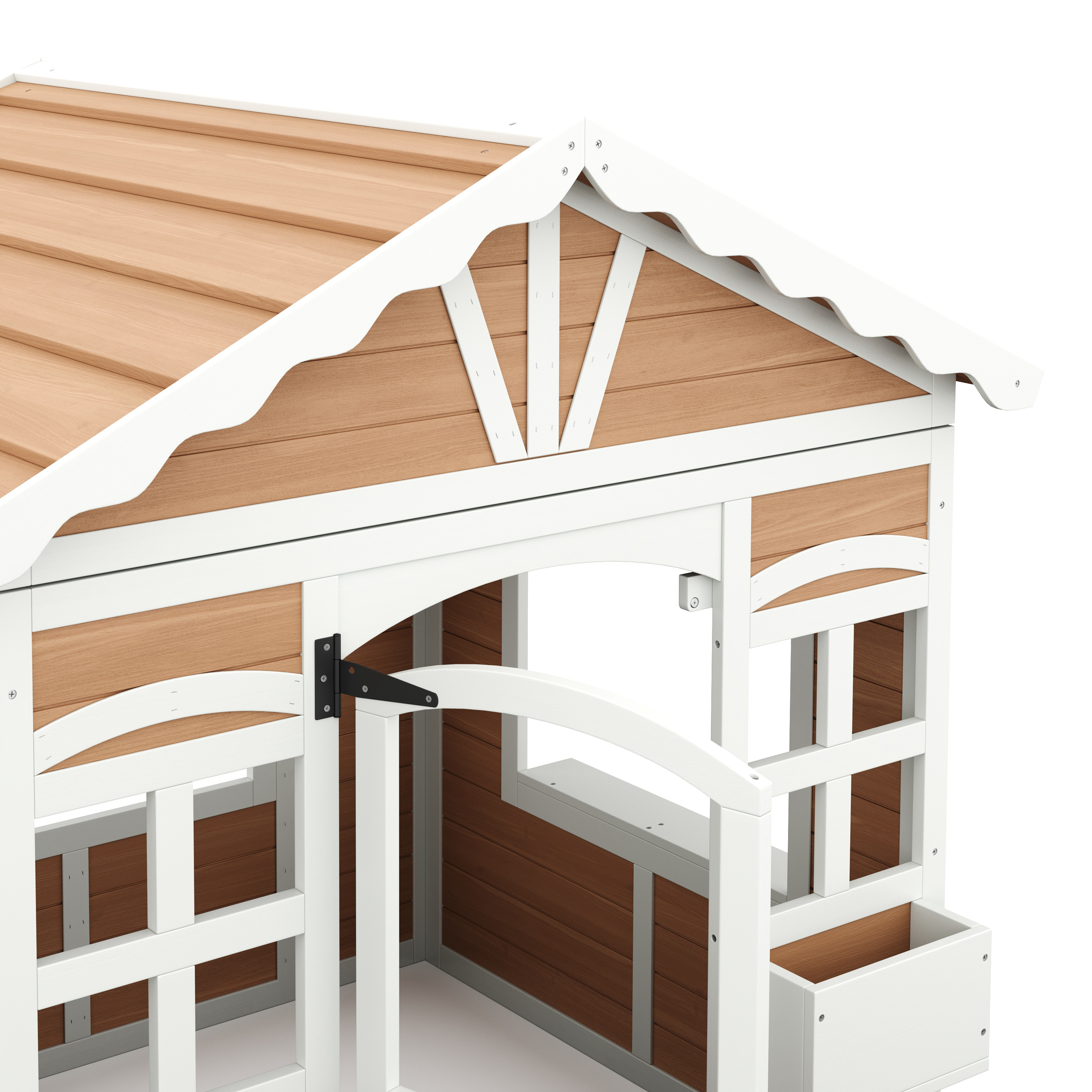Spielhaus HOUSE Holz 123 x 106 x 125 cm