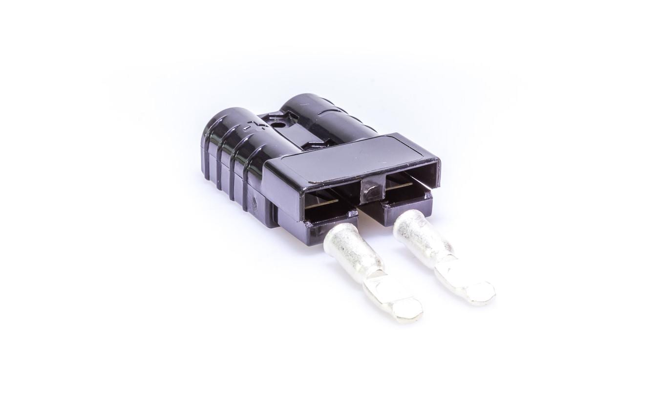 Anschlussstecker Anderson, SchwarzAnderson Plug für die Konfektionierung von anwendungsspezifischen DC-Kabel