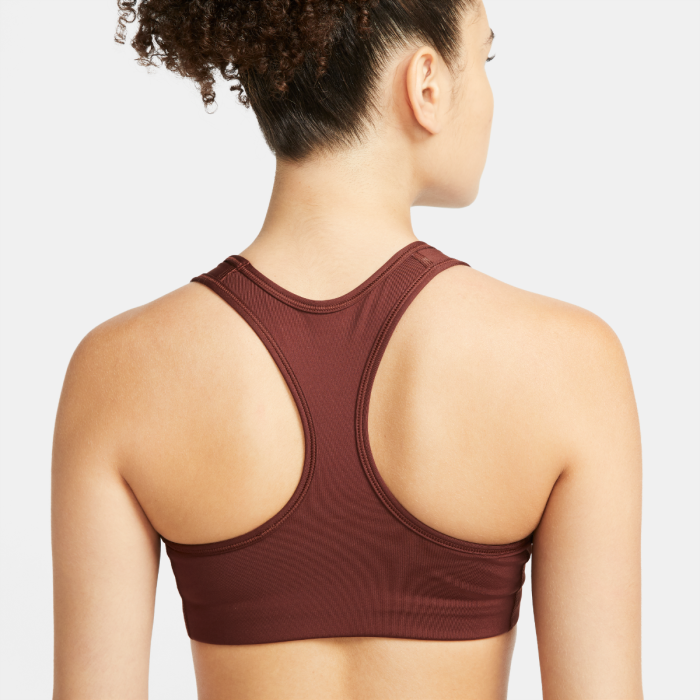 Nike Dame BH Dri-Fit swoosh Bra Rød