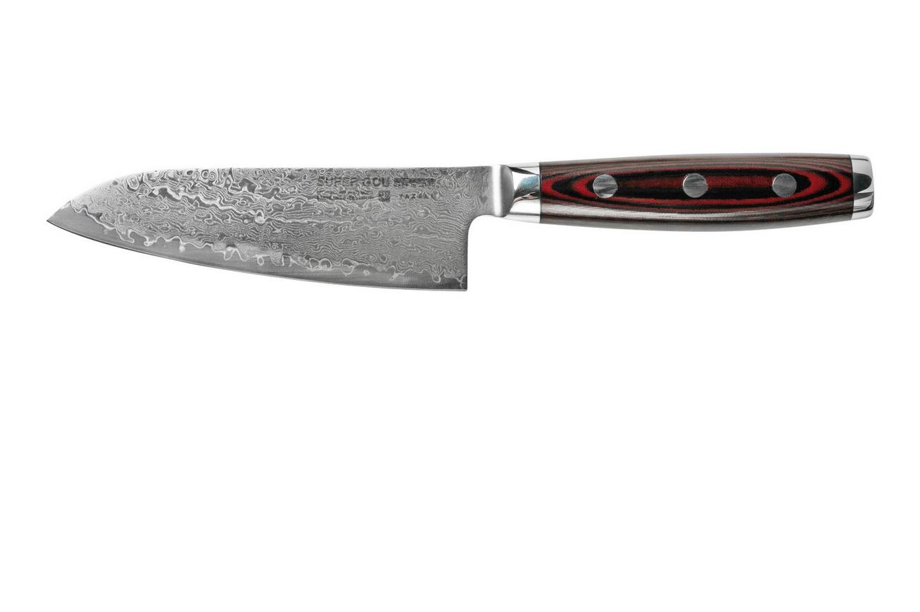 Yaxell Super Gou 37112, 161 laags damaststaal santoku, 12,5 cm