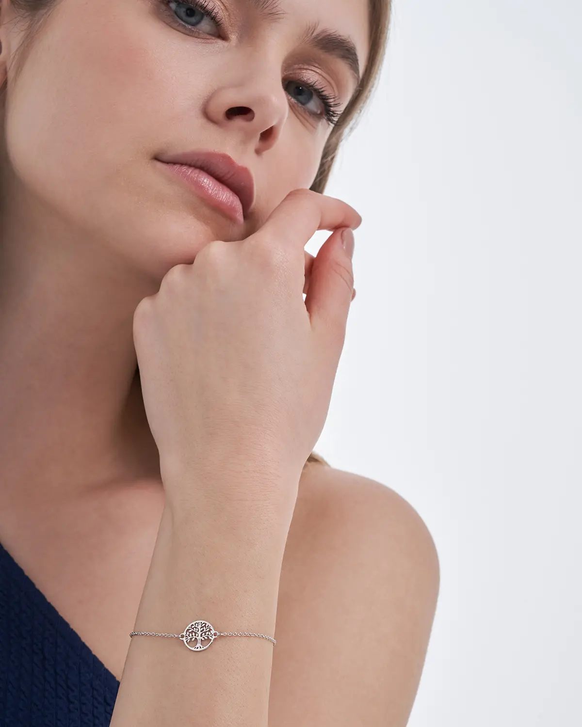 Armband - Silver Tree