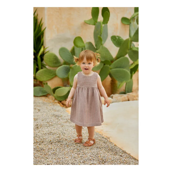 1+ in the family Robe Bel Rayée | Chocolat