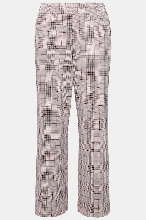 Karohose, Wide Legs, Elastikbund