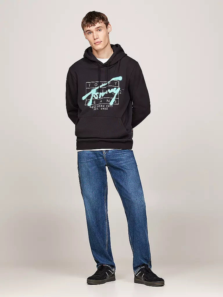 TOMMY JEANS Kapuzensweater - Hoodie schwarz