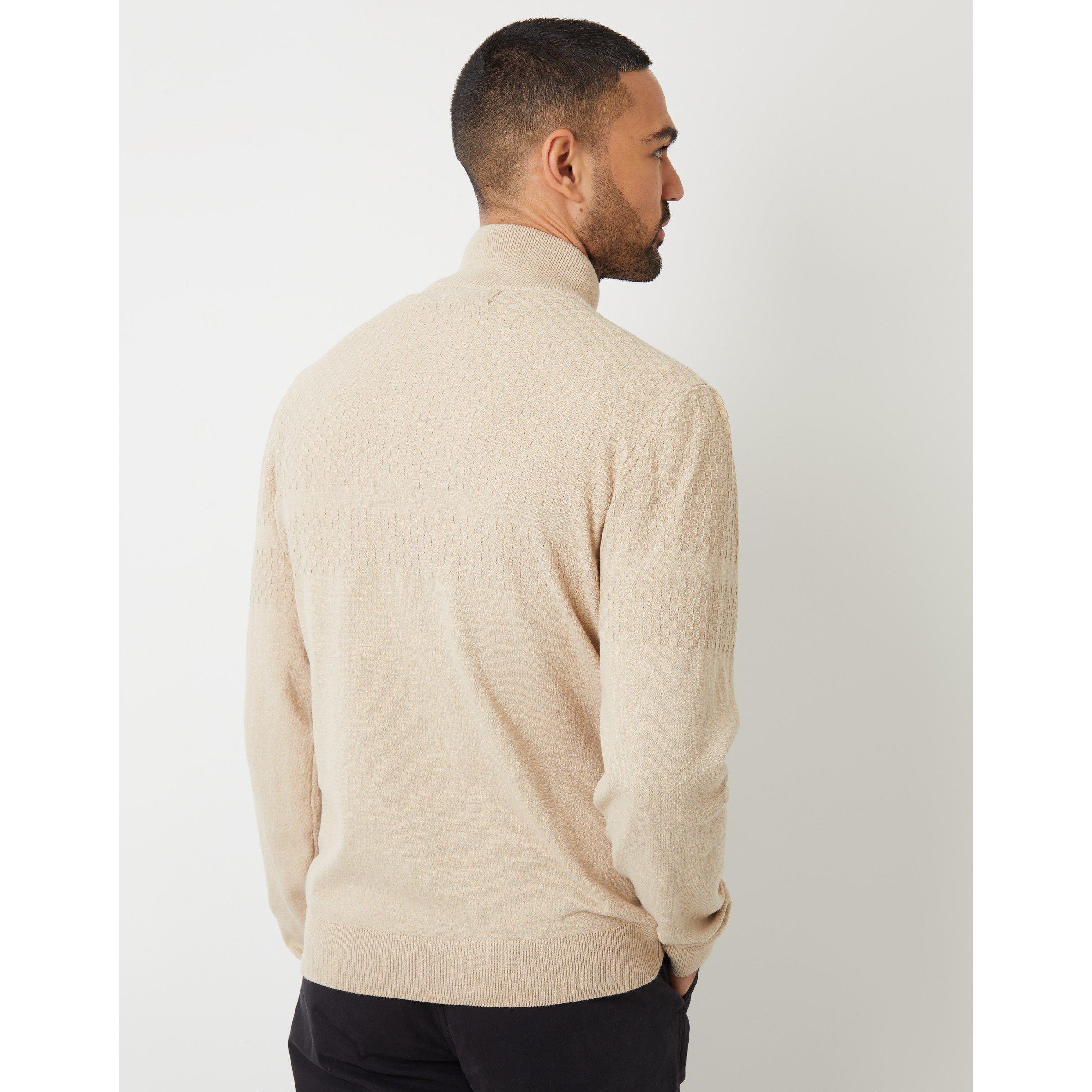 Threadbare ThreadbarequarterZip Longford Jumper Mens