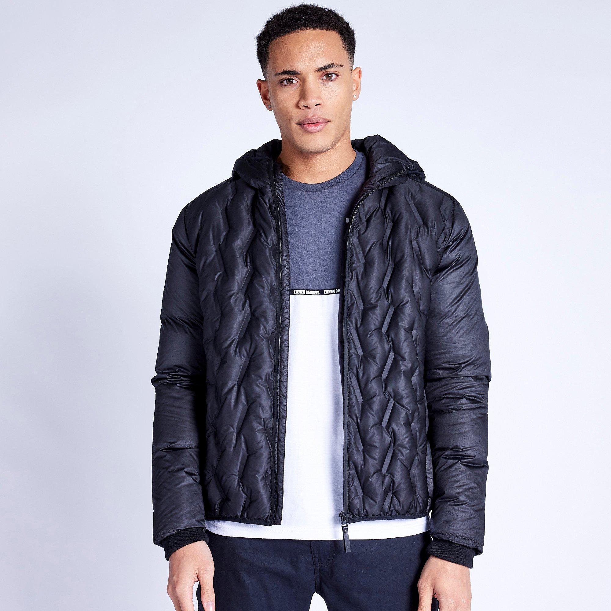 11 Degrees 11D Nitro Puffer Jacket Black