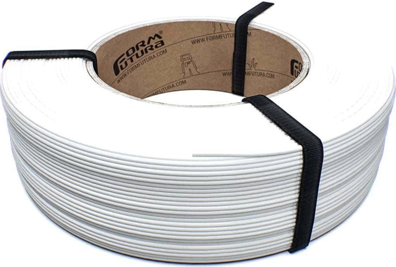 FormFutura  ReFill PLA Traffic White, 1,75 mm / 750 g    PLA-Filament ohne Spule