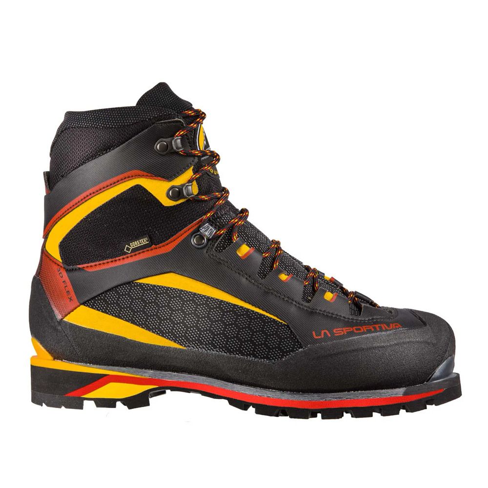La Sportiva TRANGO TOWER EXTREME GTX - Chaussures alpinisme Homme black/yellow