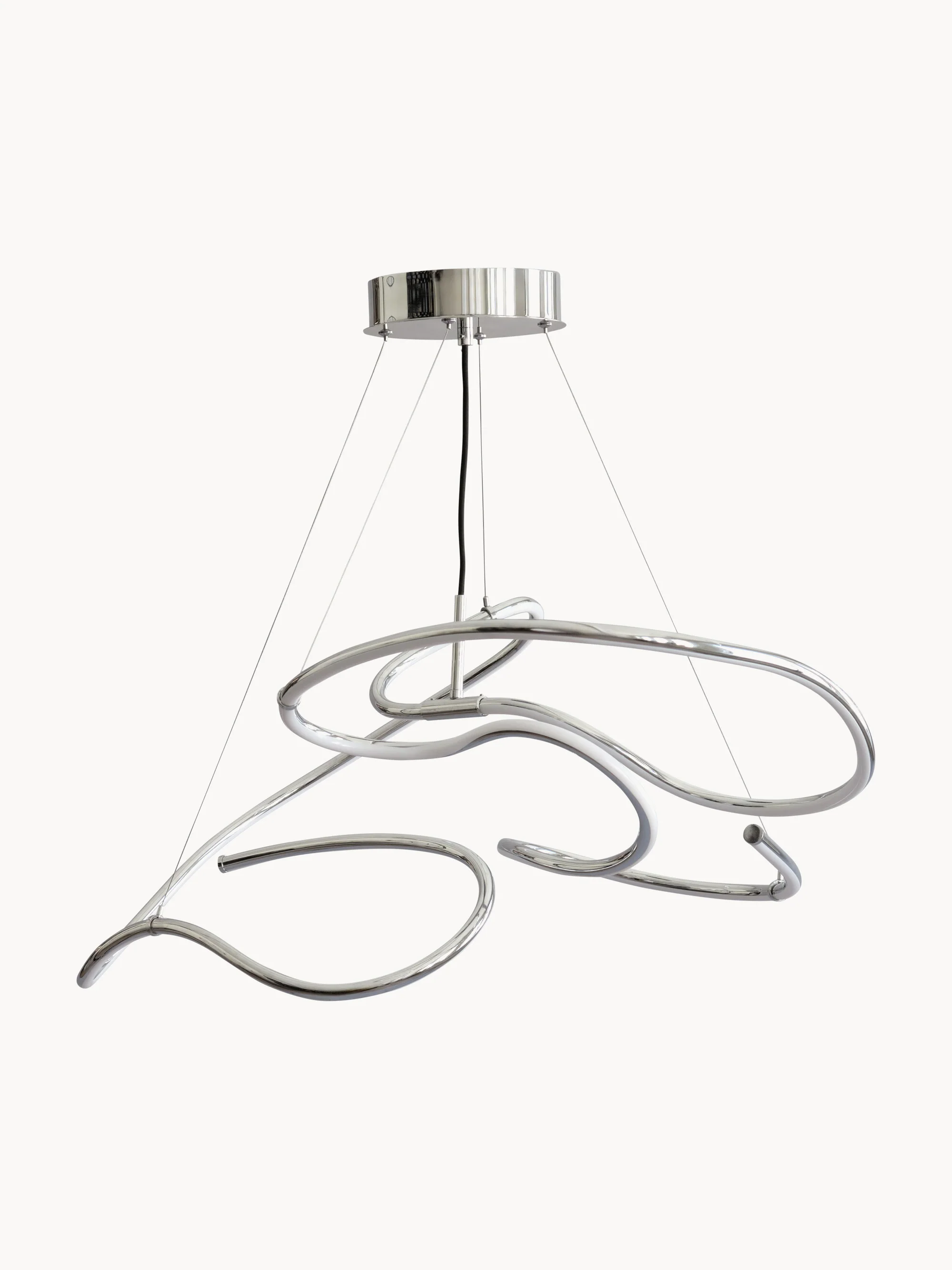 Grote LED-kroonluchter Ghost