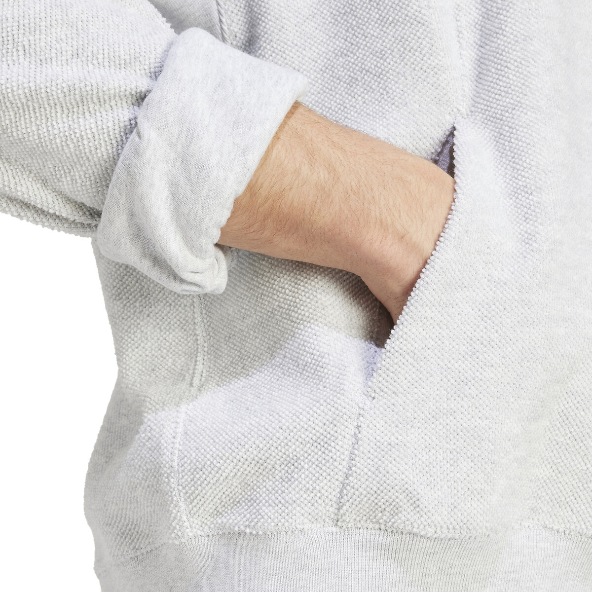 ADIDAS ROUPAS ESPORTIVAS<br>Moletom com capuz e logo tonal