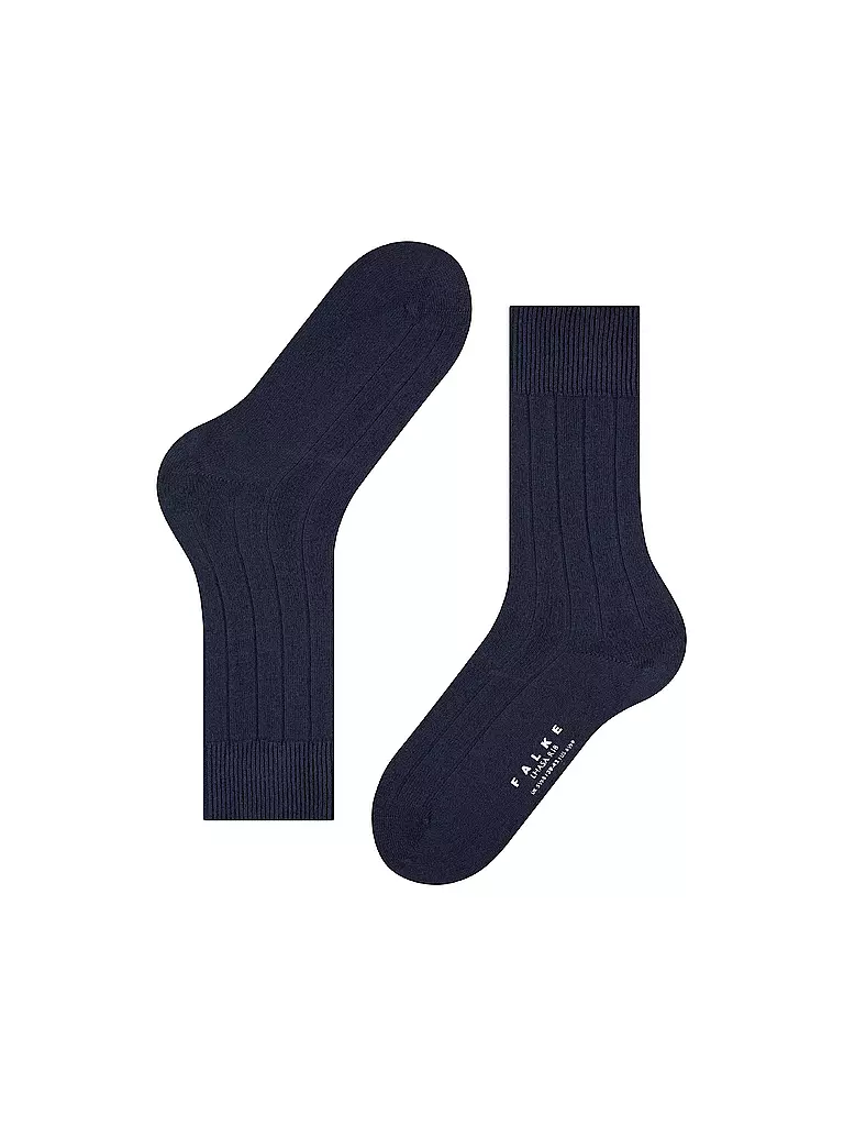 FALKE Socken LHASA RIB dark navy dunkelblau